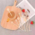 Birch Coffee Sticks com papel embrulhado